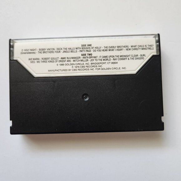 Joy To The World Cassette Tape Christmas Songs 1989 CBS Records - Picture 2 of 5